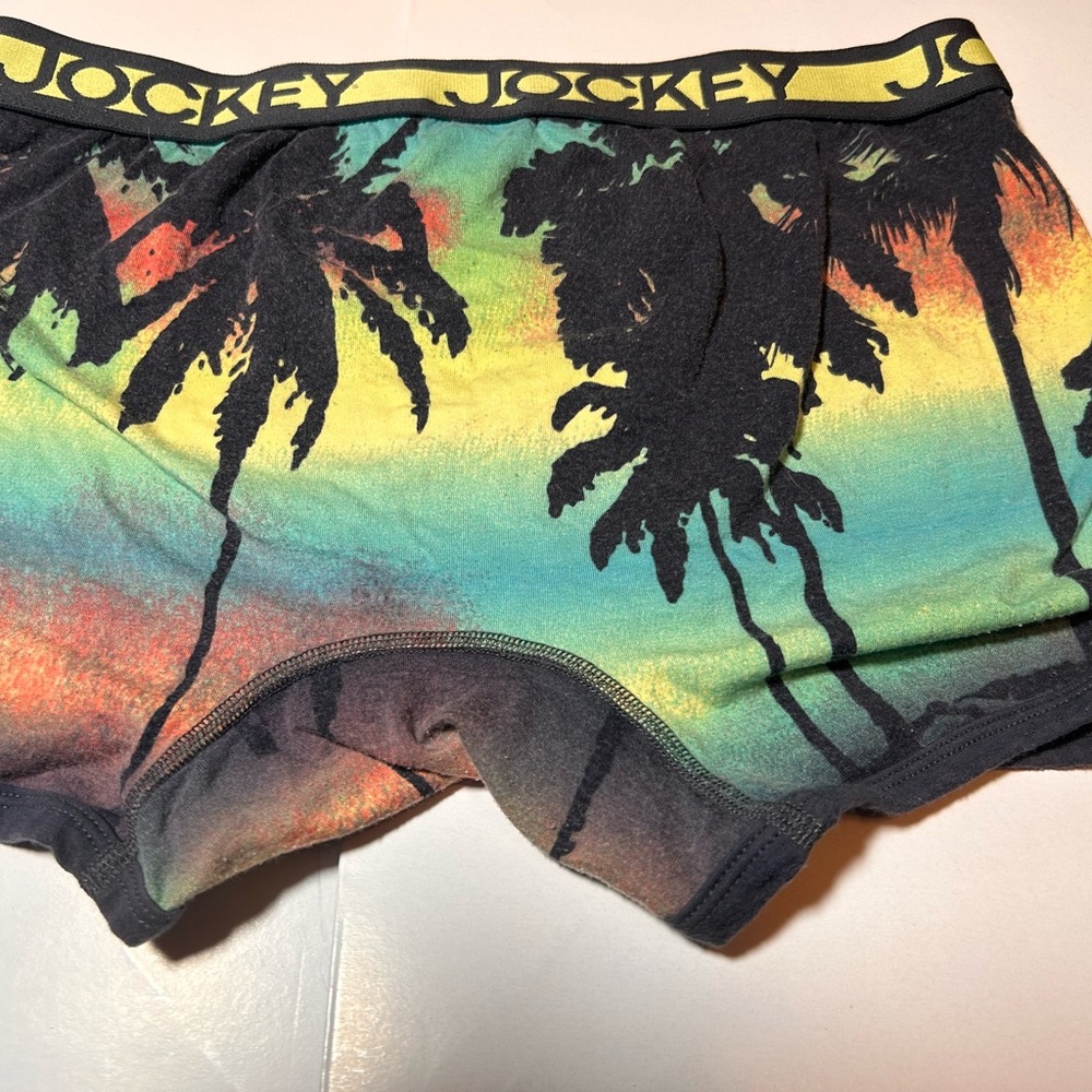 Jockey Cotton/Modal PalmTree Boxer Brief